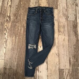 Ladies High Rise Jegging Crop